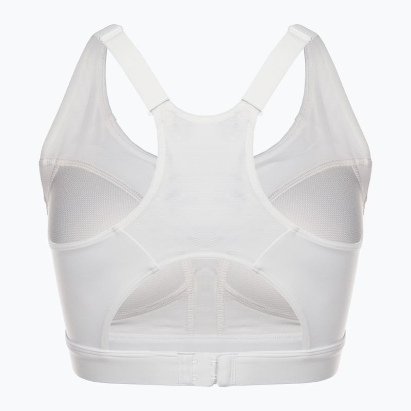 Gymshark Racer Rücken Training Sport Fitness-BH weiß