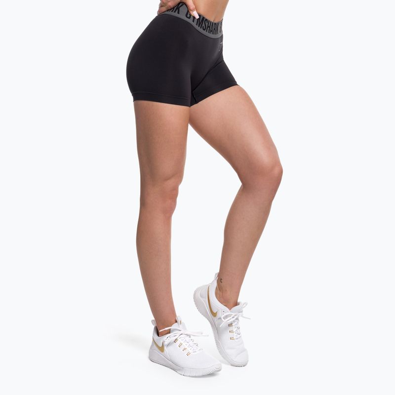 Damen-Trainingsshorts Gymshark Fit schwarz