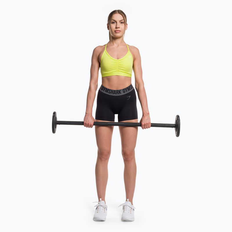 Damen-Trainingsshorts Gymshark Fit schwarz 2