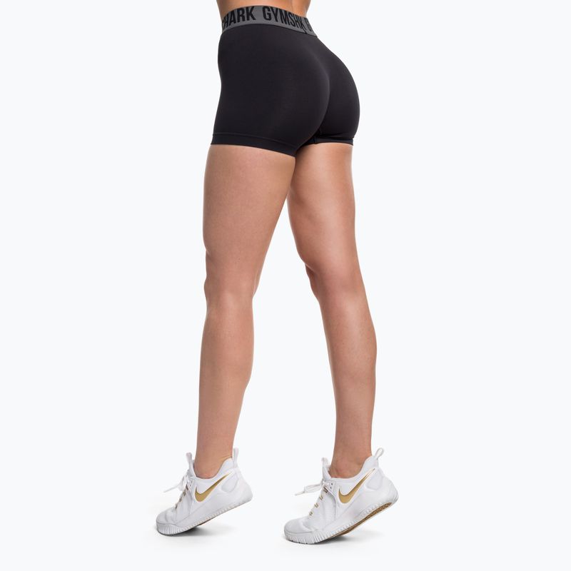 Damen-Trainingsshorts Gymshark Fit schwarz