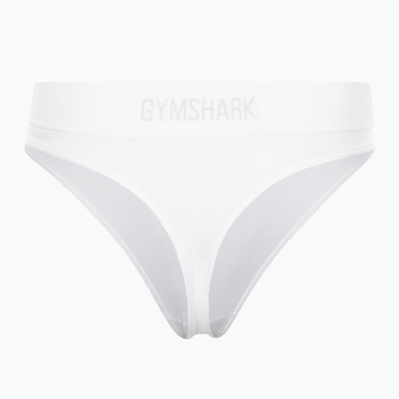 Damen Trainingsleggings Gymshark Seamless High Rise weiß 2