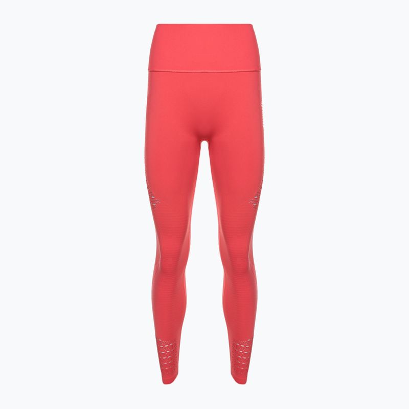 Damen Trainingsleggings Gymshark Energy Seamless polka rosa/weiß 5