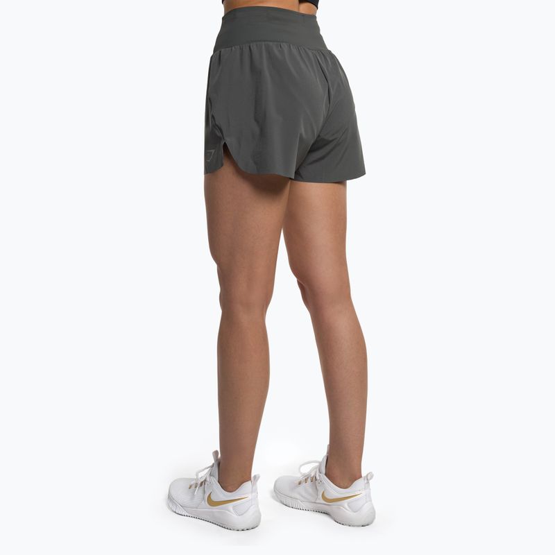 Gymshark Speed Damen Trainingsshorts dunkel/grau 3