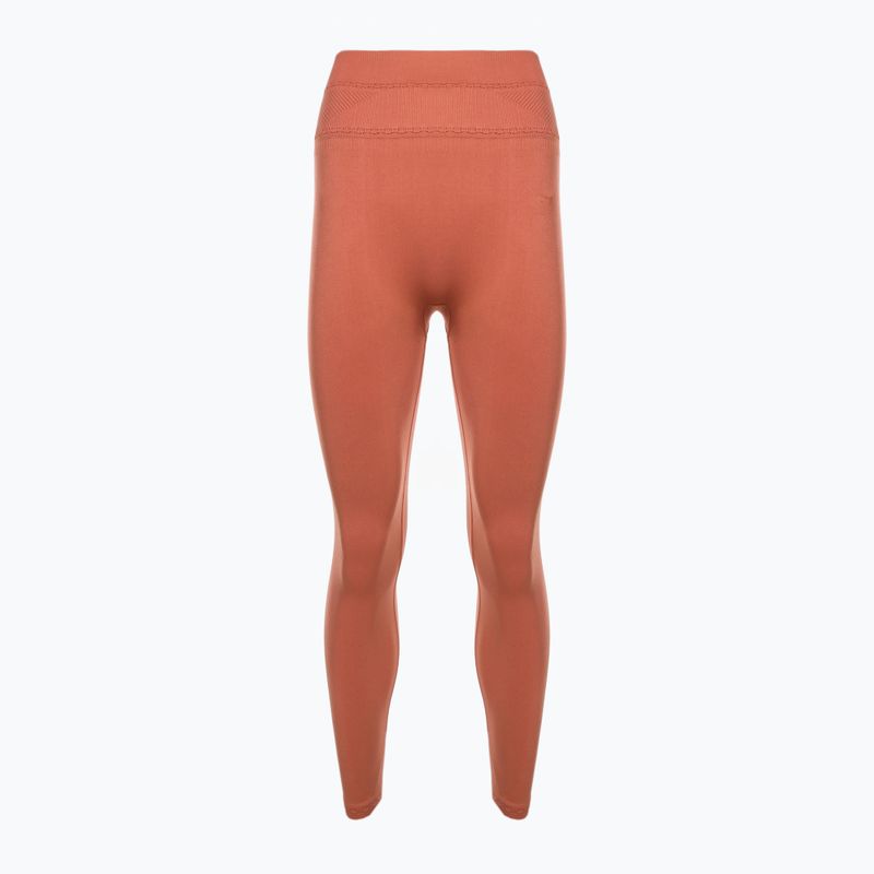 Damen Trainingsleggings Gymshark Studio Erde orange 5