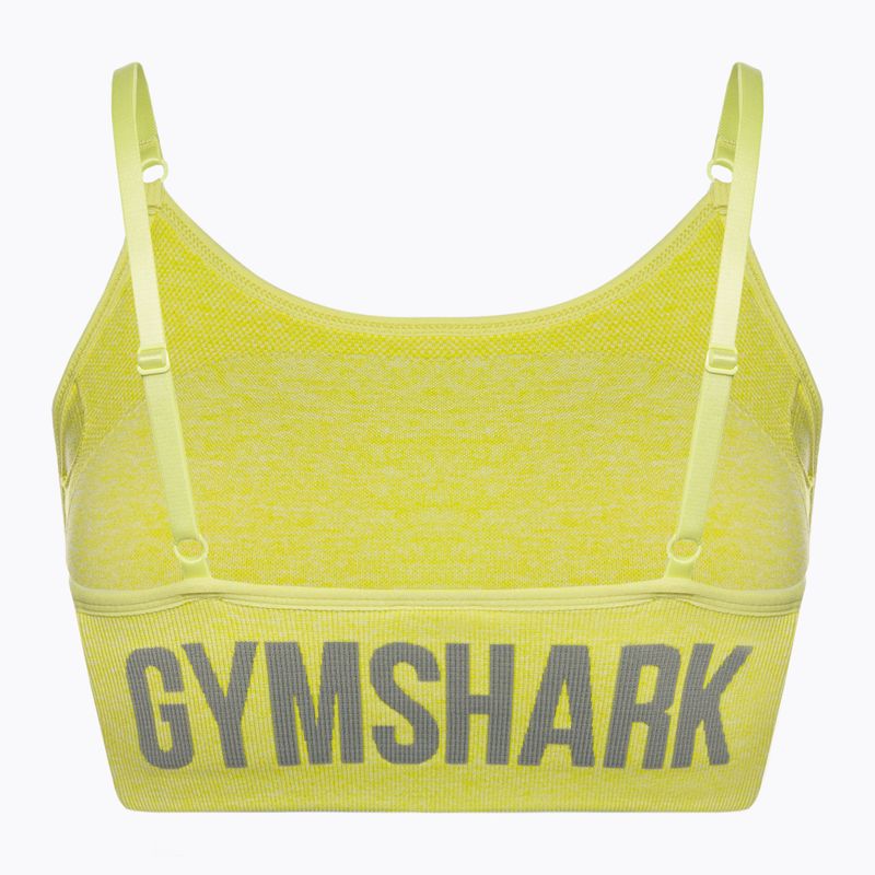 Gymshark Flex Strappy Sports glitch gelb meliert Fitness-BH 7