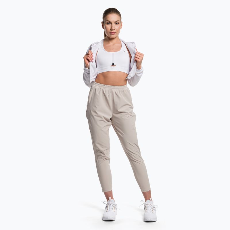 Gymshark Maximise Track Damen Trainingshose kieselgrau 2