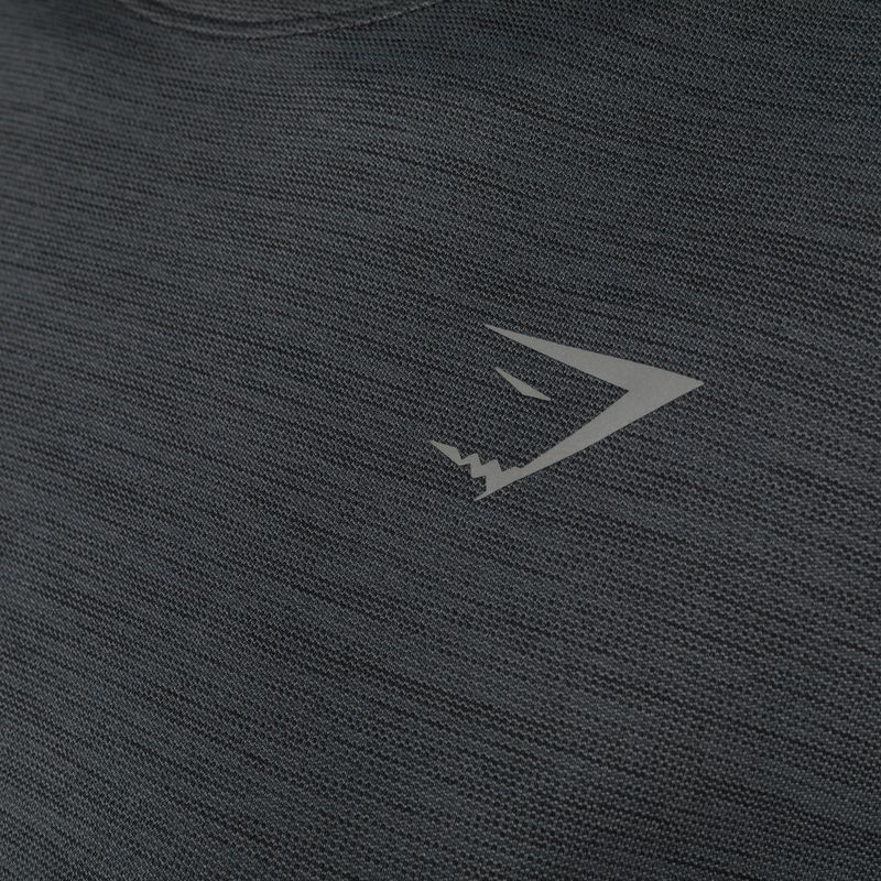 Damen Gymshark Running Top SS dunkel/grau Trainings-T-Shirt 7