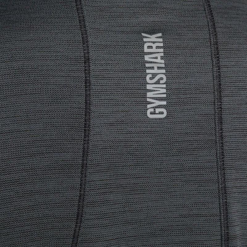 Damen Gymshark Running Top SS dunkel/grau Trainings-T-Shirt 8