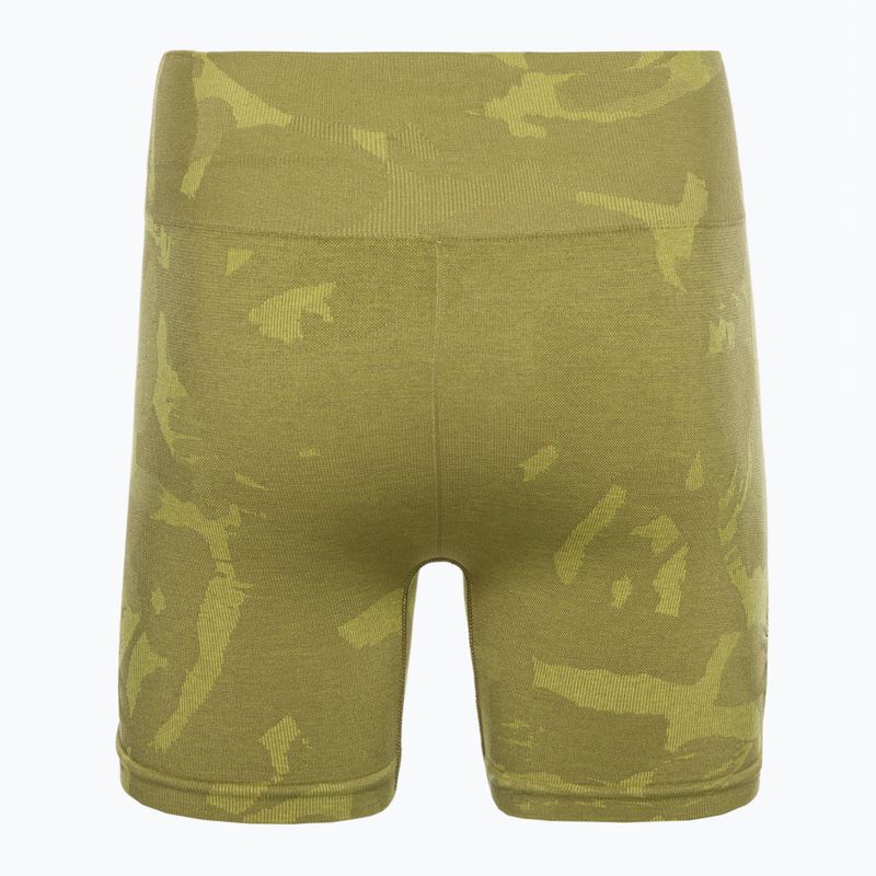 Damen Trainingsshorts Gymshark Adapt Camo Savanna Seamless grün 6