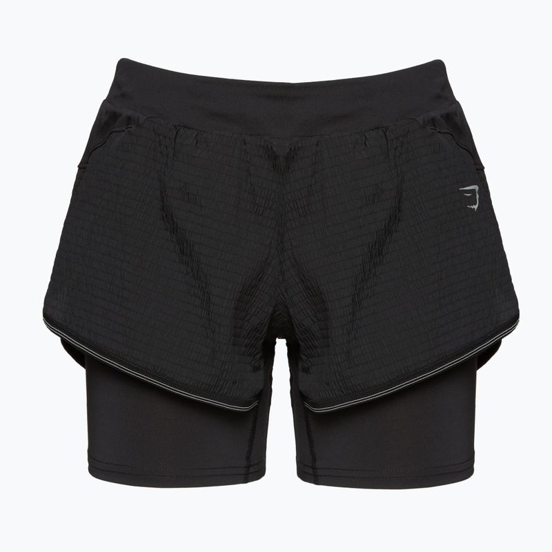 Damen Trainingsshorts Gymshark Speed schwarz