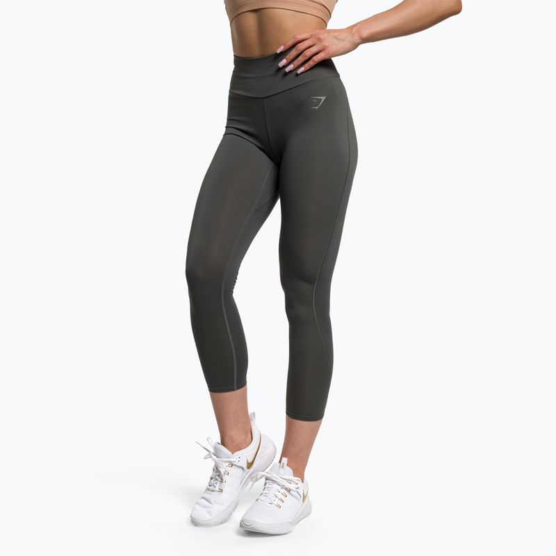 Damen Trainingsleggings Gymshark Speed anthrazitfarben