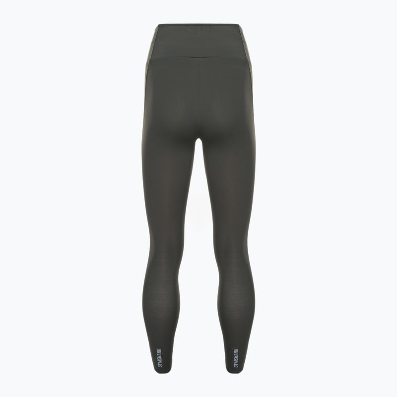 Damen Trainingsleggings Gymshark Speed anthrazitfarben