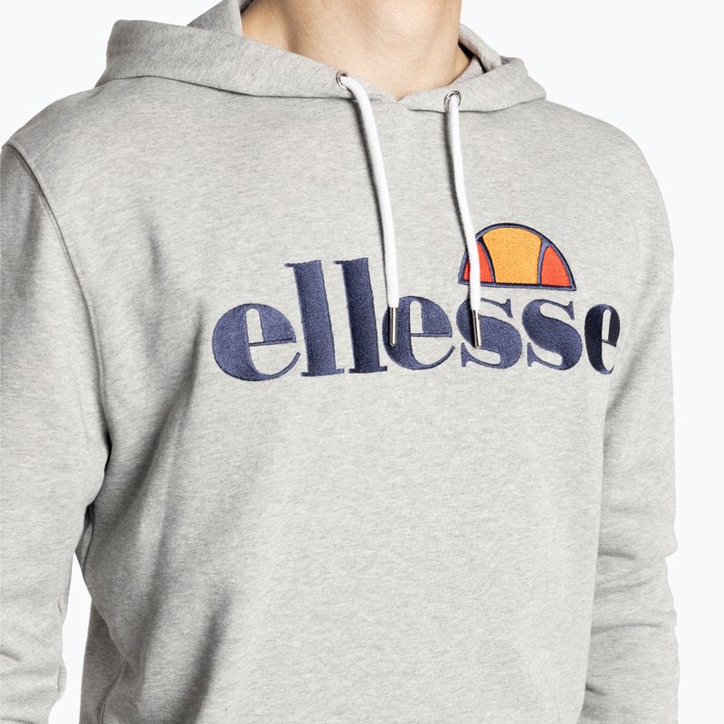 Herren Trainingssweatshirt Ellesse Ferrer Oh Hoody grau meliert 3