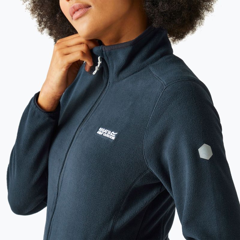 Sweatshrit Hoodie Fleece Damen REGATTA Floreo IV navy 4