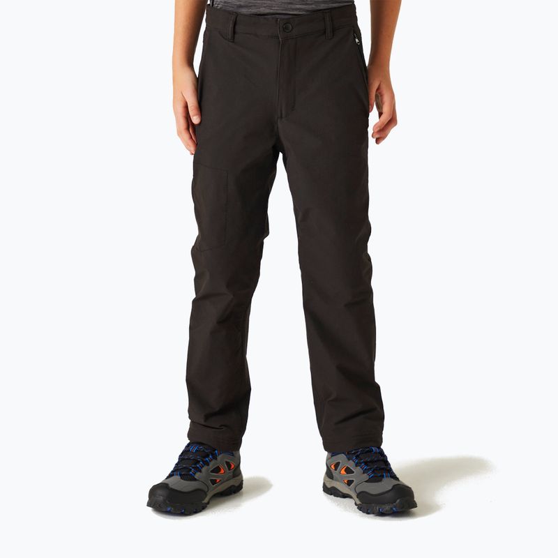 Kinder-Trekkinghose REGATTA Highton Winter black 10