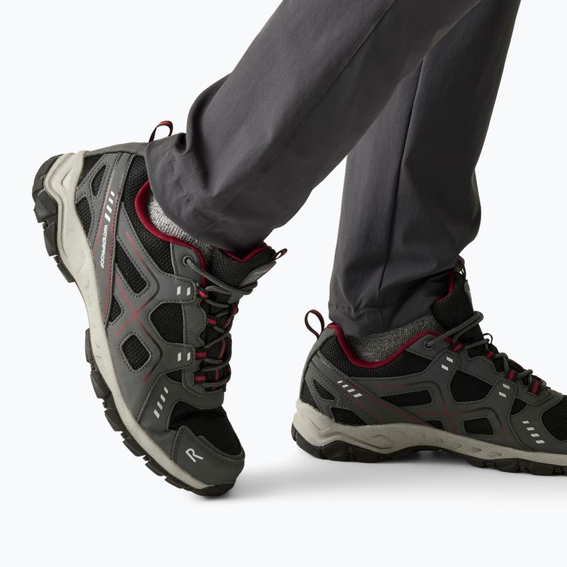 Trekkingschuhe Herren Regatta Vendeavour Low granit/riord 18