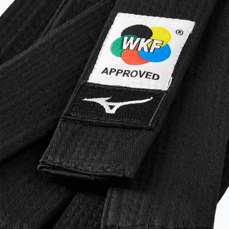 Kimonogürtel Mizuno Karate WKF RB Black 2
