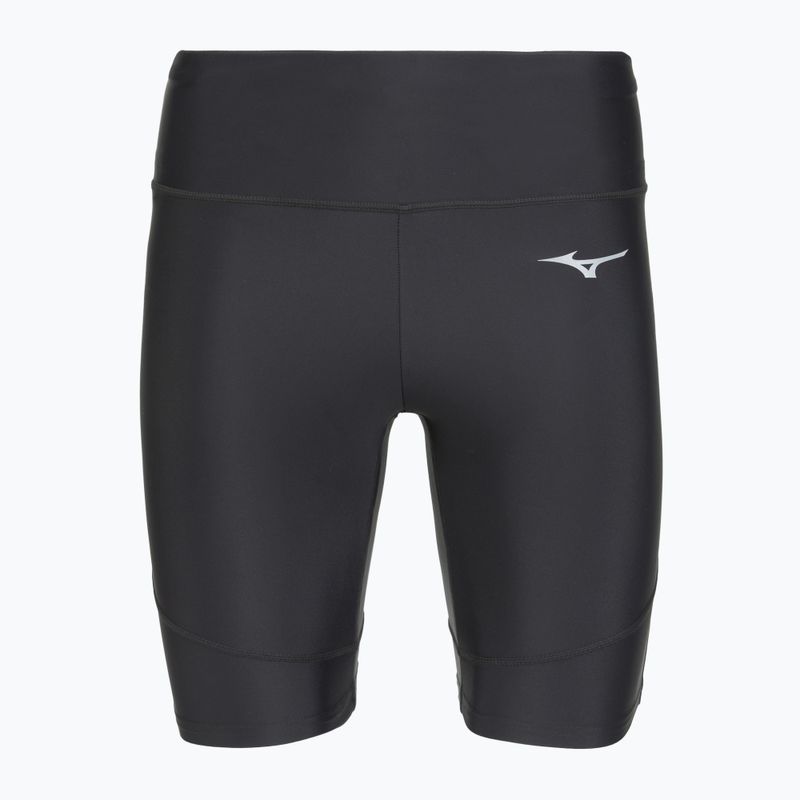 Damen Laufshorts Mizuno Core Mid Tight schwarz