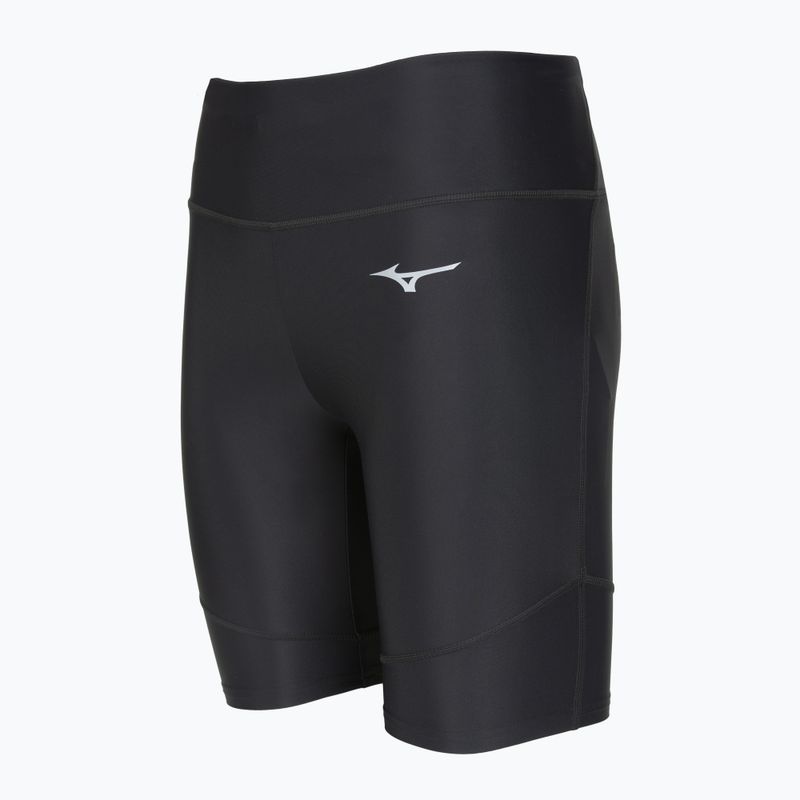 Damen Laufshorts Mizuno Core Mid Tight schwarz 3