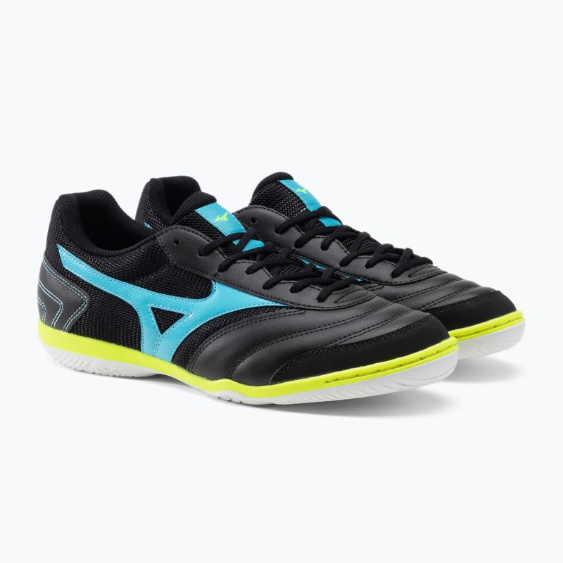 Mizuno Morelia Sala Club IN Herren Fußballschuhe schwarz Q1GA200318 5