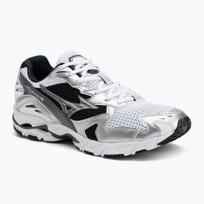 Herrenschuhe Mizuno Wave Rider 10 white/silver/black