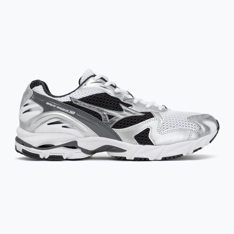 Herrenschuhe Mizuno Wave Rider 10 white/silver/black 2