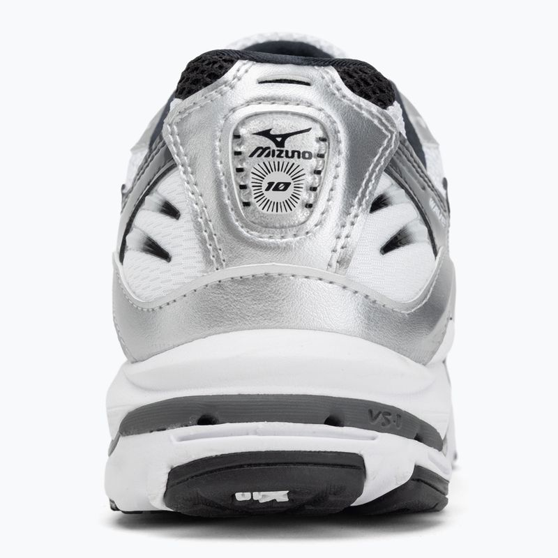 Herrenschuhe Mizuno Wave Rider 10 white/silver/black 6