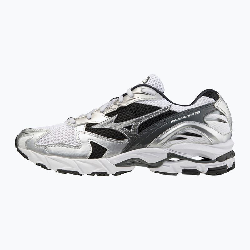 Herrenschuhe Mizuno Wave Rider 10 white/silver/black 2