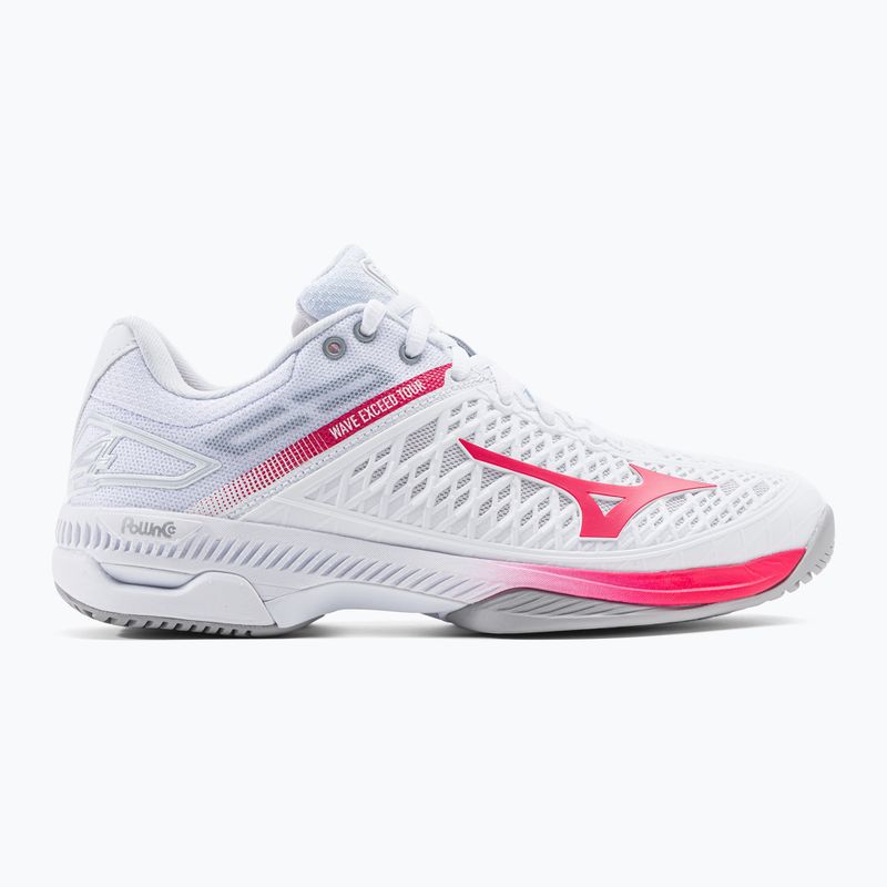 Damen Tennisschuhe Mizuno Wave Exceed Tour 4 CC weiß 61GA207164 2