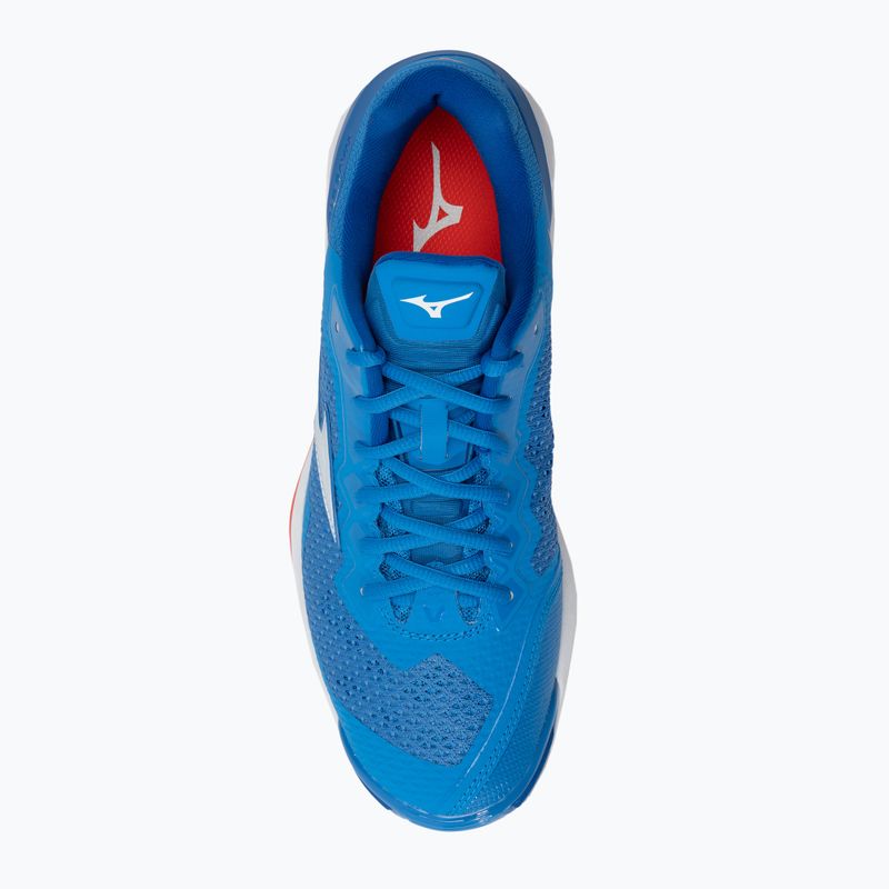 Mizuno Wave Stealth V Handballschuh blau X1GA180024 6