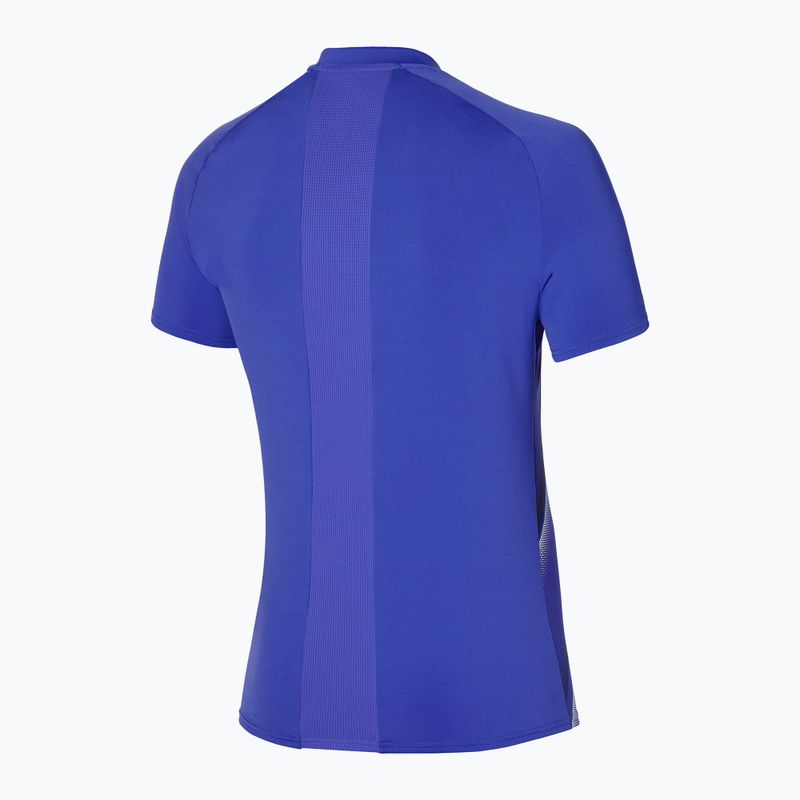 Herren Tennis-Poloshirt Mizuno Shadow violett blau 2