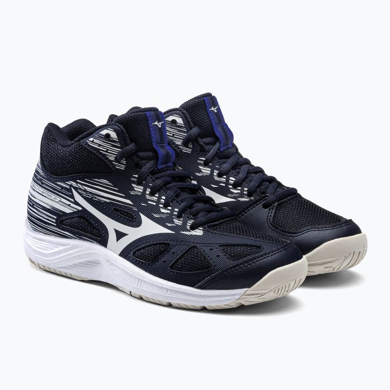 Handballschuhe Kinder Mizuno Stealth Star Mid dunkelblau X1GC21152 5