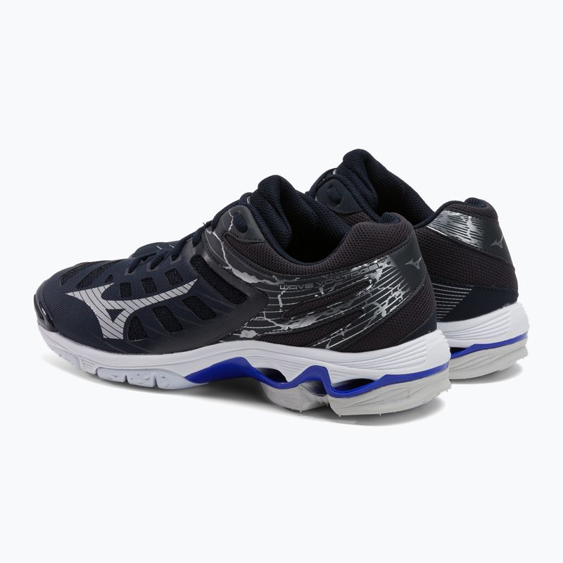 Volleyballschuhe Herren Mizuno Wave Voltage dunkelblau V1GA2161 3