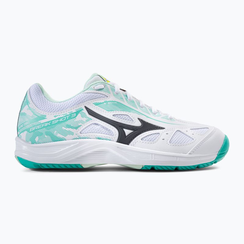 Tennisschuhe Damen Mizuno Break Shot 3 AC weiß-grün 61GA212623 2