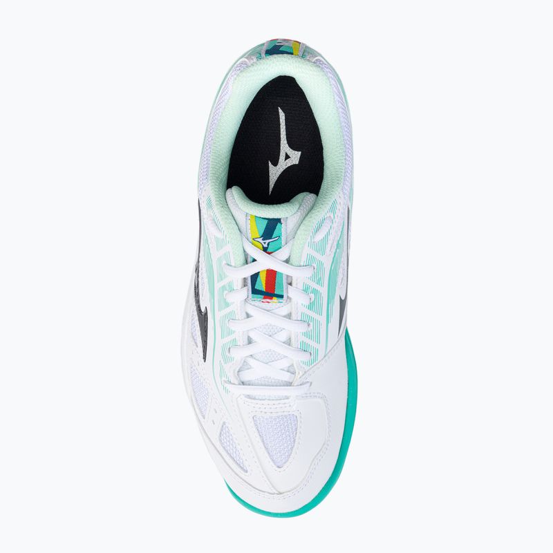 Tennisschuhe Damen Mizuno Break Shot 3 AC weiß-grün 61GA212623 6