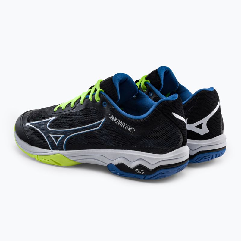 Herren Tennisschuhe Mizuno Wave Exceed Light AC schwarz 61GA2218 3