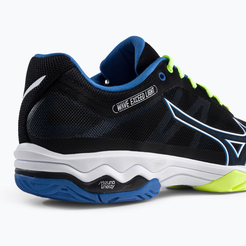 Herren Tennisschuhe Mizuno Wave Exceed Light AC schwarz 61GA2218 8