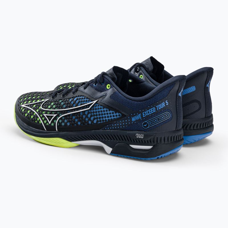 Herren Tennisschuhe Mizuno Wave Exceed Tour 5AC navy blau 61GA2270 3