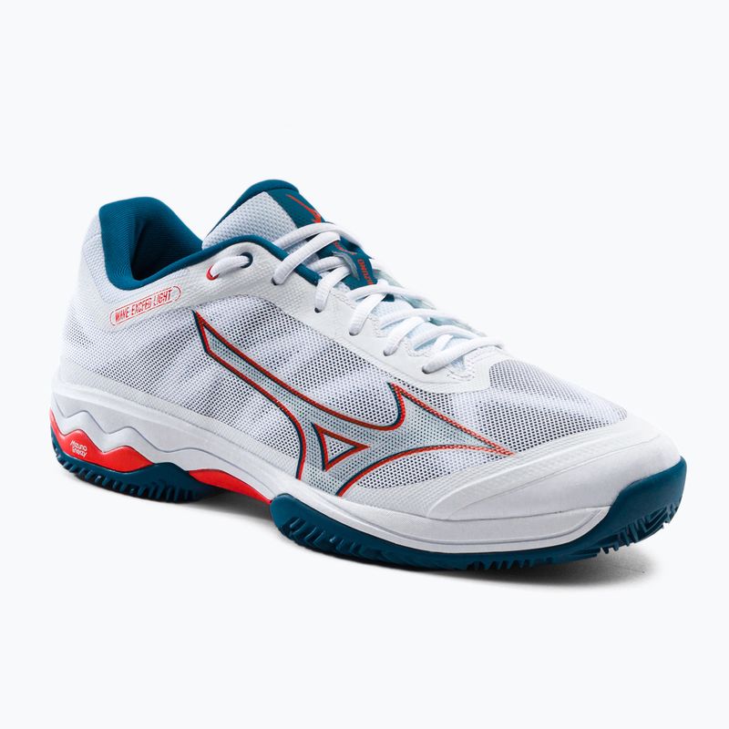 Tennisschuhe Herren Mizuno Wave Exceed Light CC weiß 61GC2223