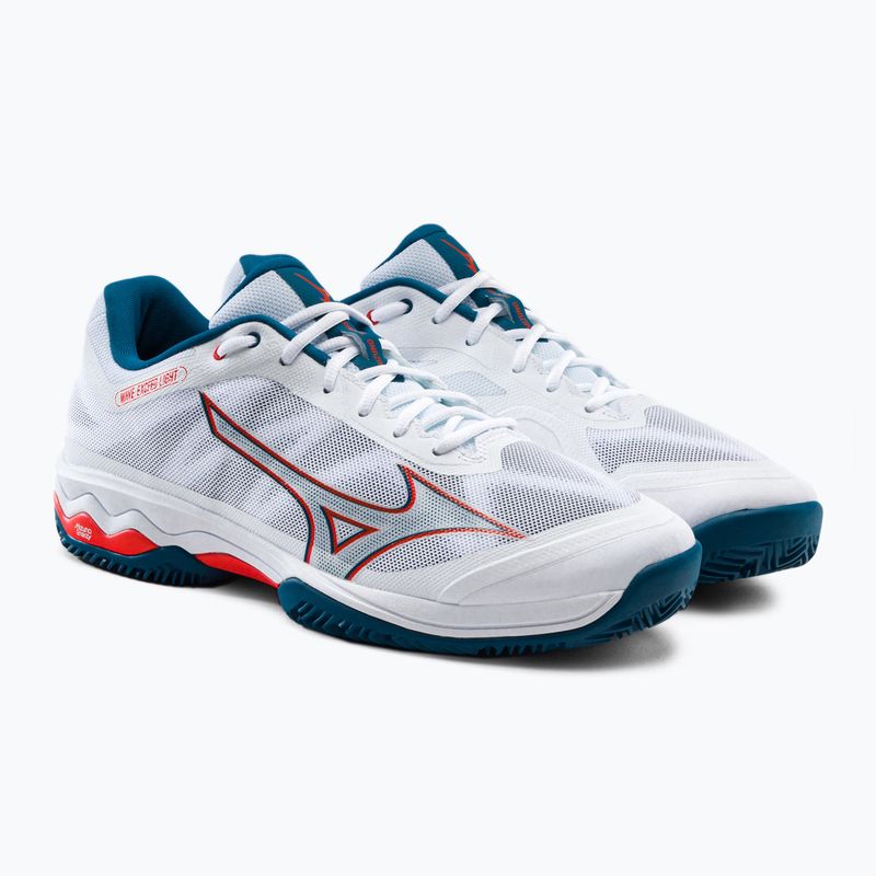 Tennisschuhe Herren Mizuno Wave Exceed Light CC weiß 61GC2223 5