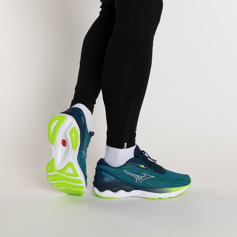 Herren Laufschuhe Mizuno Wave Skyrise 3 blau J1GC220901 2