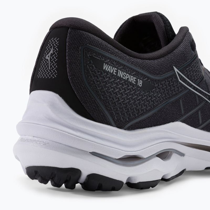Laufschuhe Herren Mizuno Wave Inspire 18 schwarz J1GC22444 9