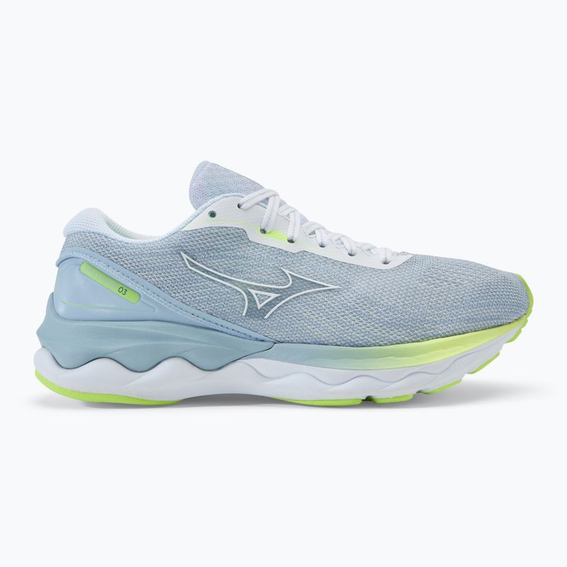 Damen Laufschuhe Mizuno Skyrise 3 weiß/ weiß/ neo lime 2