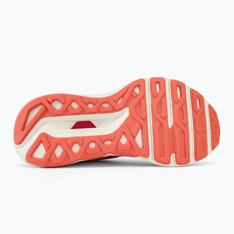 Damen Laufschuhe Mizuno Wave Horizon 6 granatrosa/rosa kupfer/persimmon 5