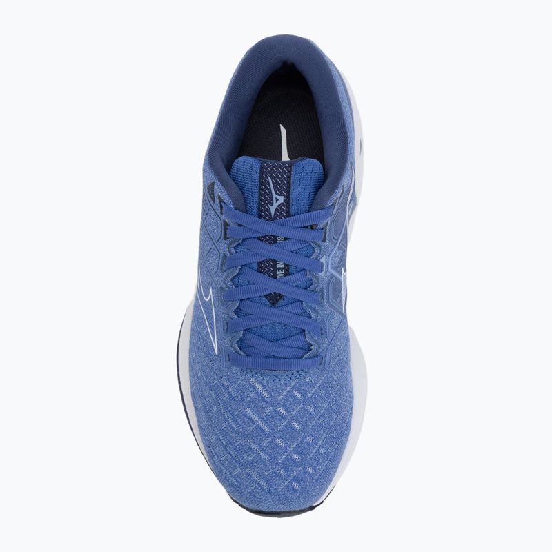 Damen Laufschuhe Mizuno Wave Inspire 18 amparo blau/weiß/tief kobalt 5