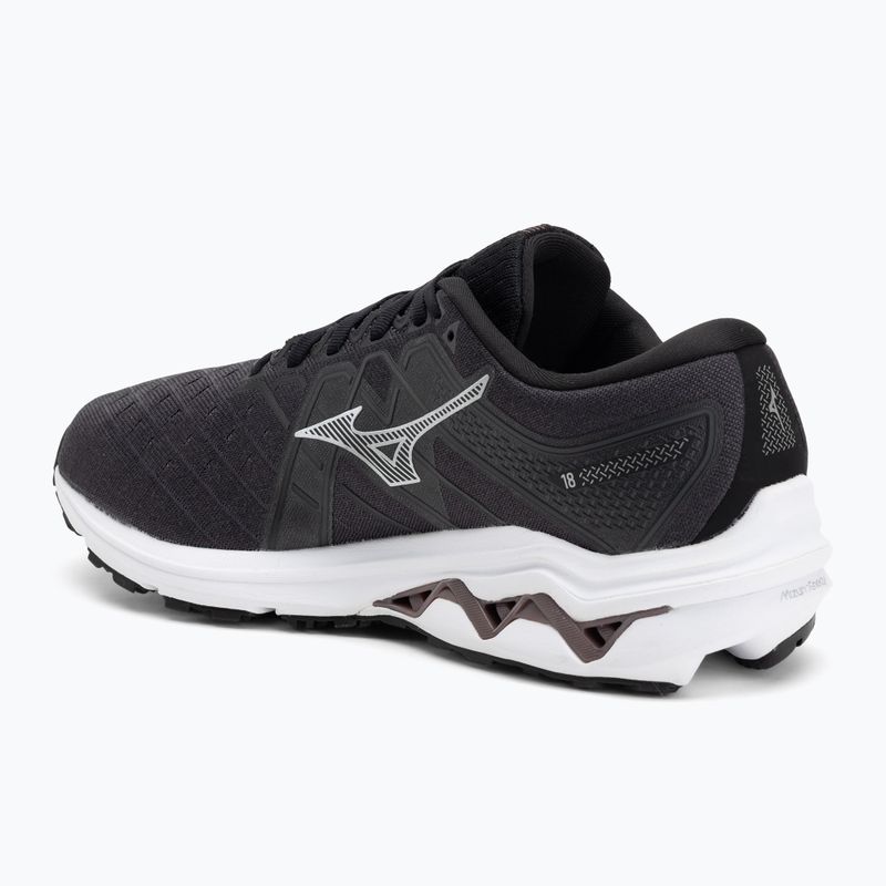 Herren Laufschuhe Mizuno Wave Inspire 18 D schwarz/silber/ebony 3
