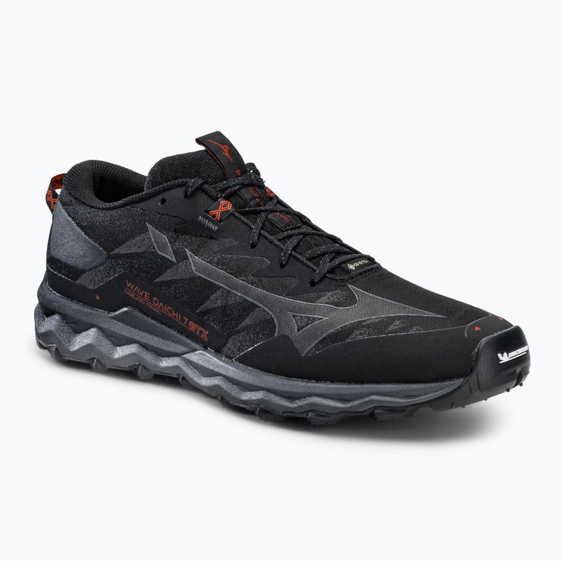 Laufschuhe Herren Mizuno Wave Daichi 7 GTX schwarz J1GJ225638