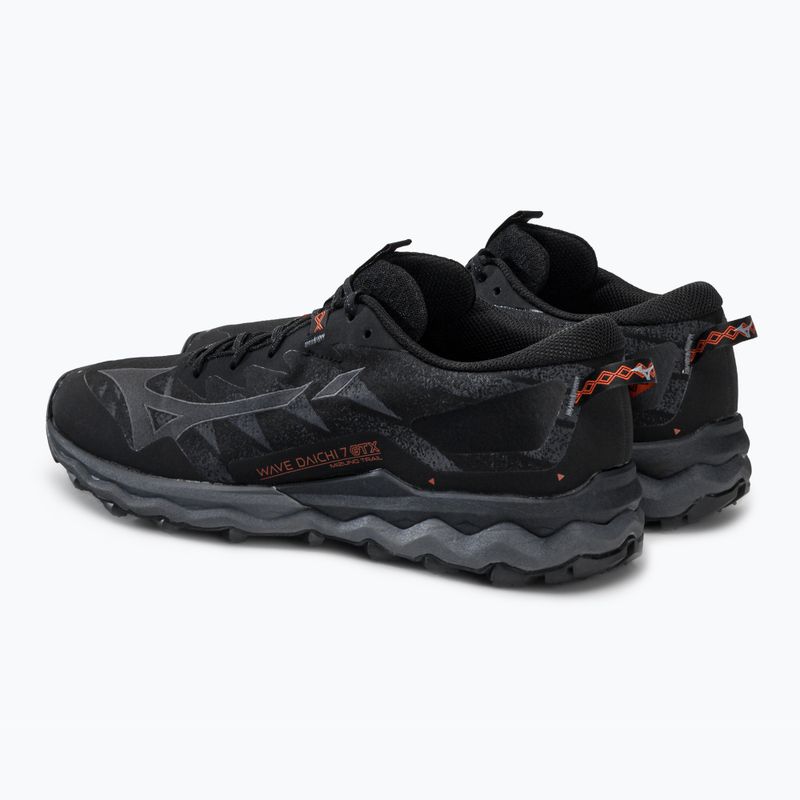 Laufschuhe Herren Mizuno Wave Daichi 7 GTX schwarz J1GJ225638 3