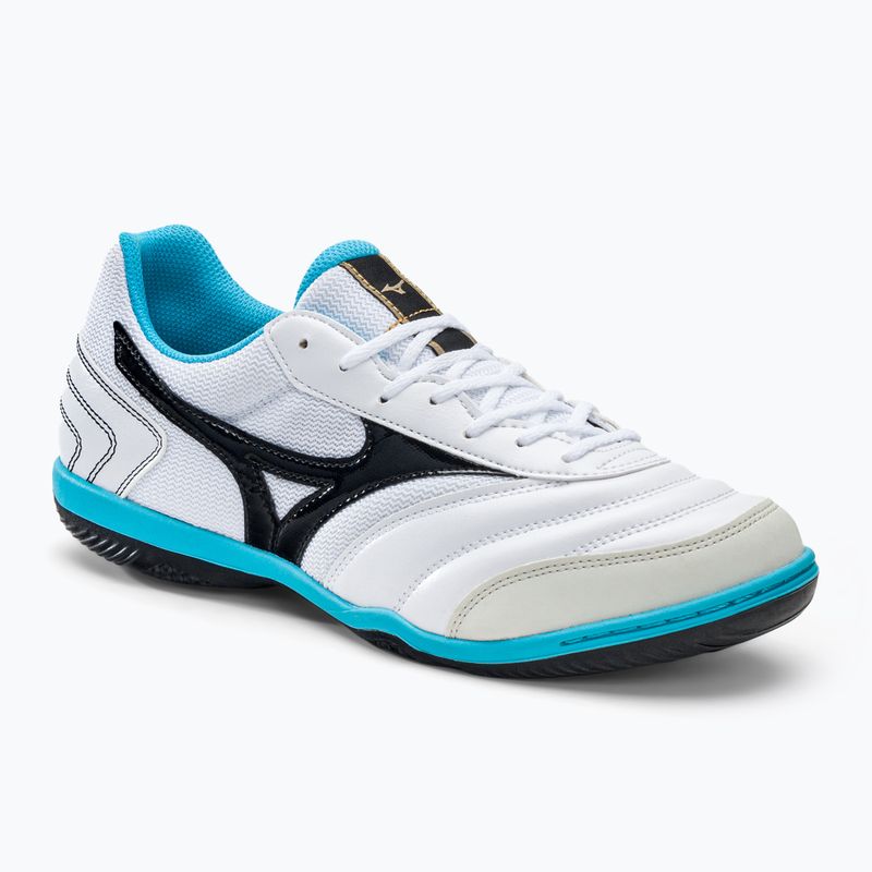 Mizuno Morelia Sala Club IN Herren Fußballschuhe weiß und schwarz Q1GA220309