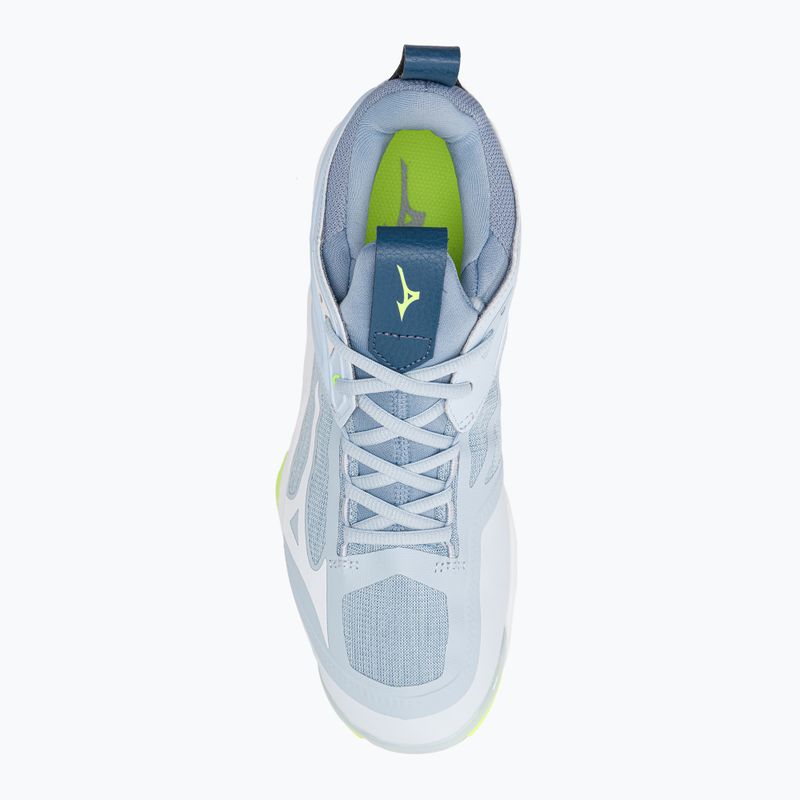 Herren Volleyballschuhe Mizuno Wave Momentum 2 heather/white/neo lime 6